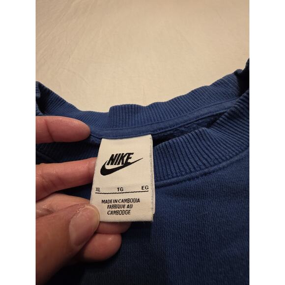 Florida Panthers Men's Nike Size Xl Longsleeve Crewneck Blue Sweatshirt - Picture 5 of 6